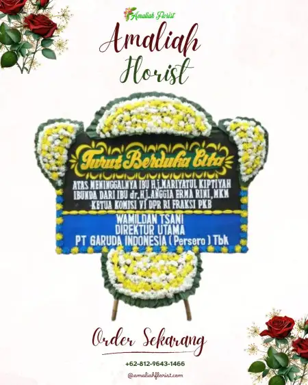 Papan Bunga Duka Margolinduk
